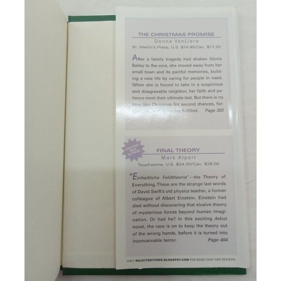 Readers Digest Condensed Books Vol 5 Select Ed 2008 HC w/ Dust Jacket - Near Min - Picture 7 of 10